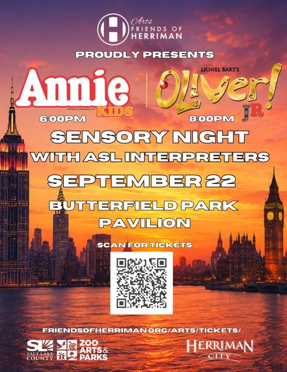 Annie KIDS and Oliver Jr. - Sensory Night Performance