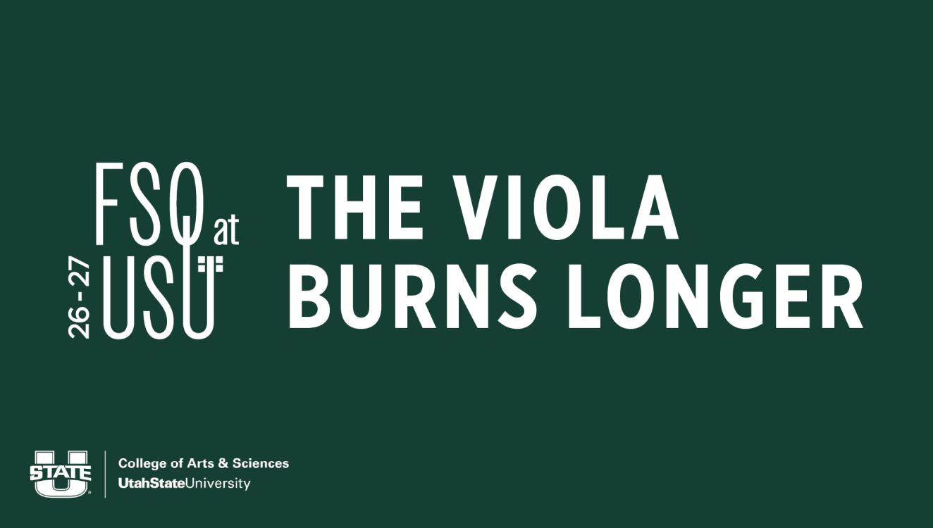 Fry Street Quartet: The Viola Burns Longer