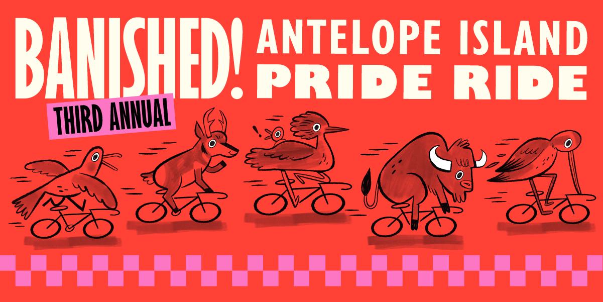 Banished! An Antelope Island Pride Ride 2026