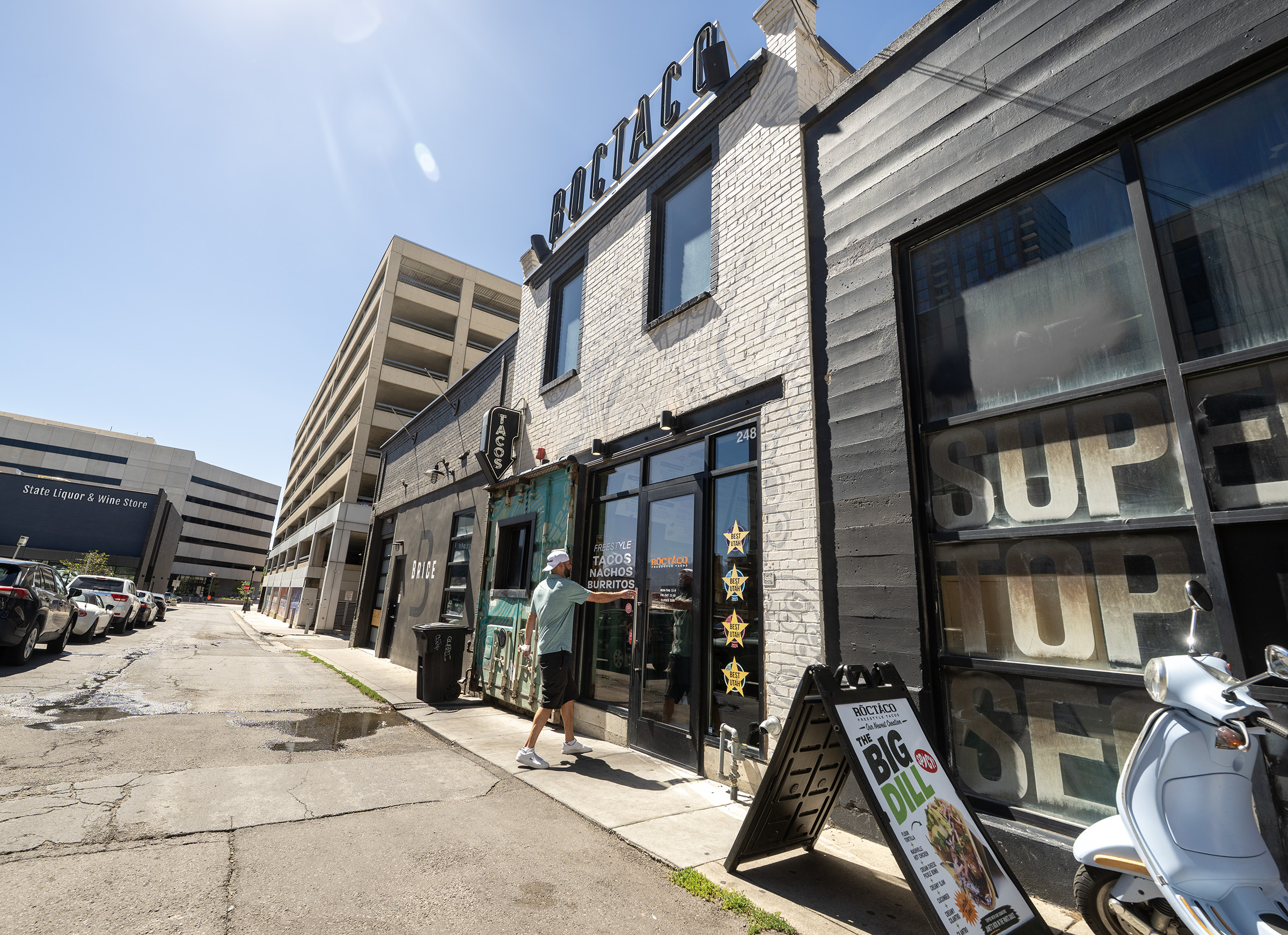 ROCTACO in Salt Lake City on Friday. Five years after opening, Salt Lake City restaurant ROCTACO is looking to expand — if the fit is right.