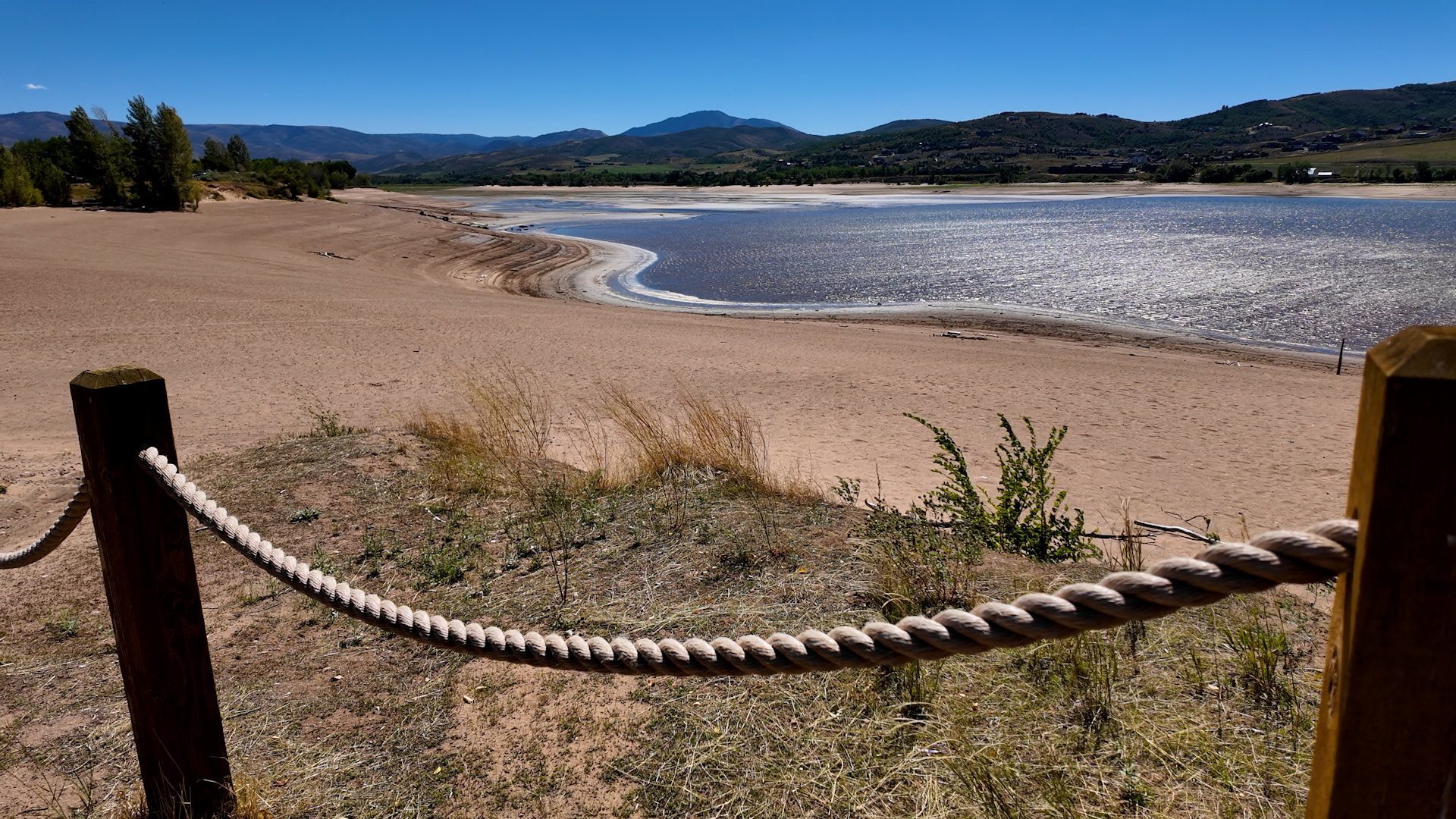 Pineview draw down brings rare low levels, slump in activity