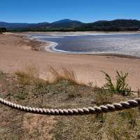 Pineview draw down brings rare low levels, slump in activity