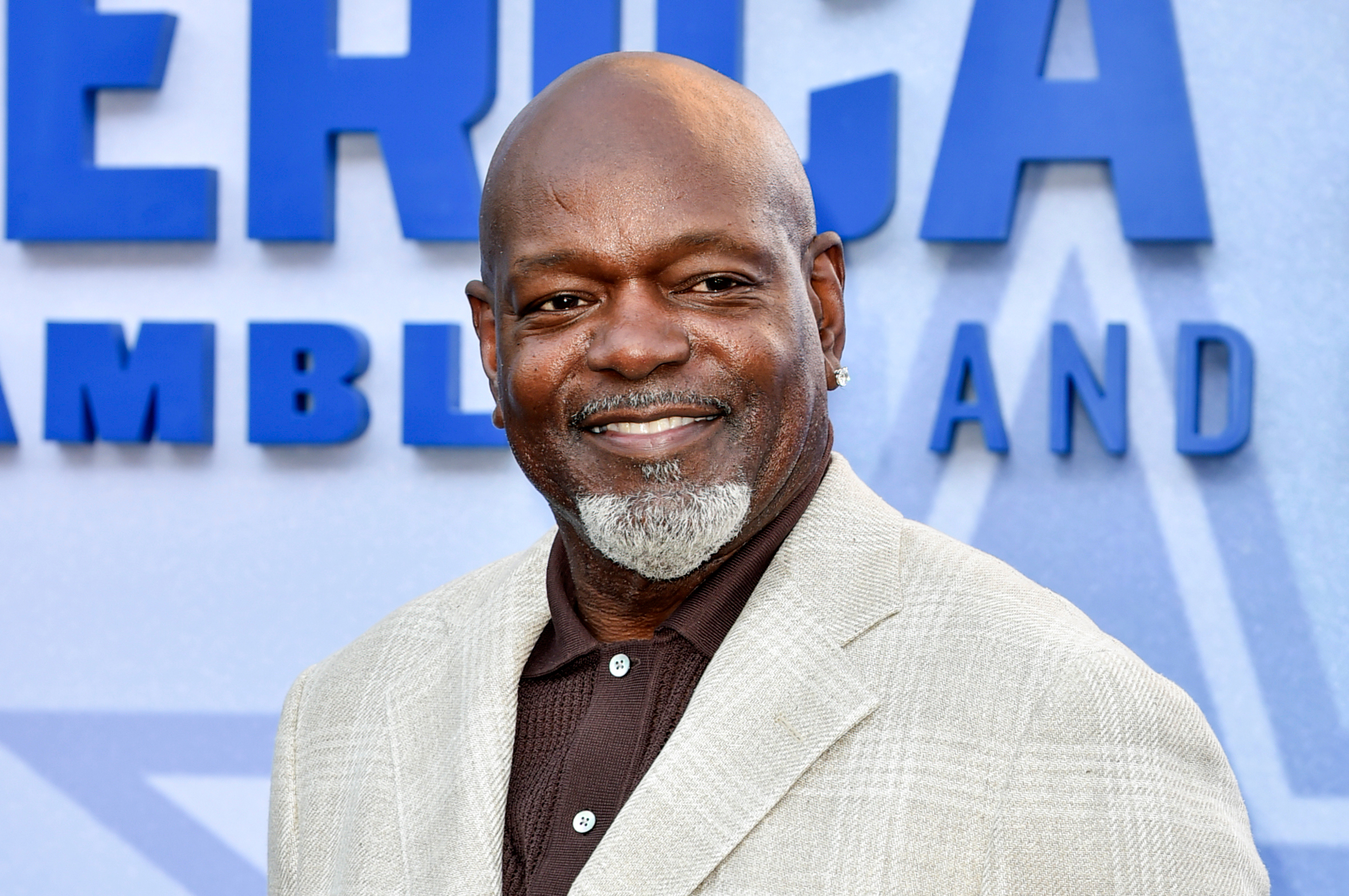 FILE - Emmitt Smith arrives at the premiere of "America's Team: The Gambler and His Cowboys" on Monday, Aug. 11, 2025, at The Egyptian Theatre in Los Angeles. 