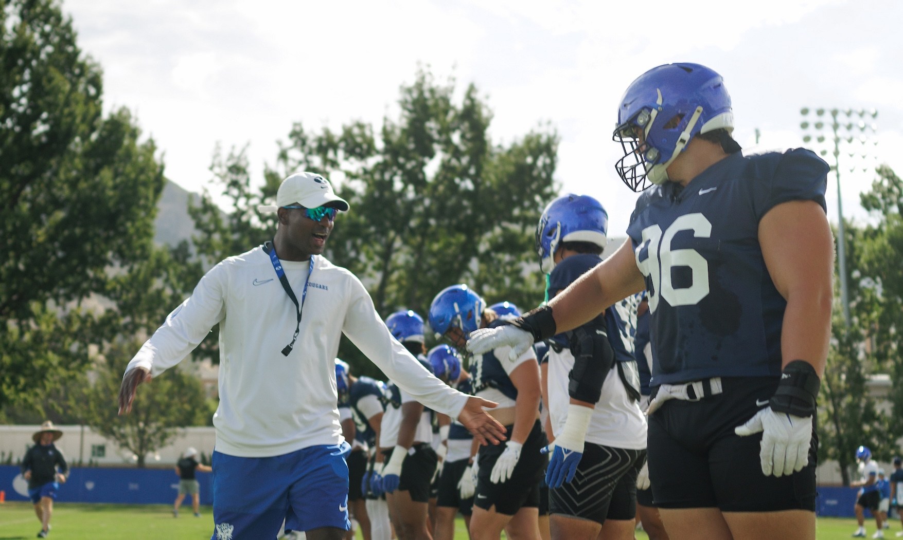 How BYU DT Justin Kirkland transformed his body for one last go with No. 14 Cougars