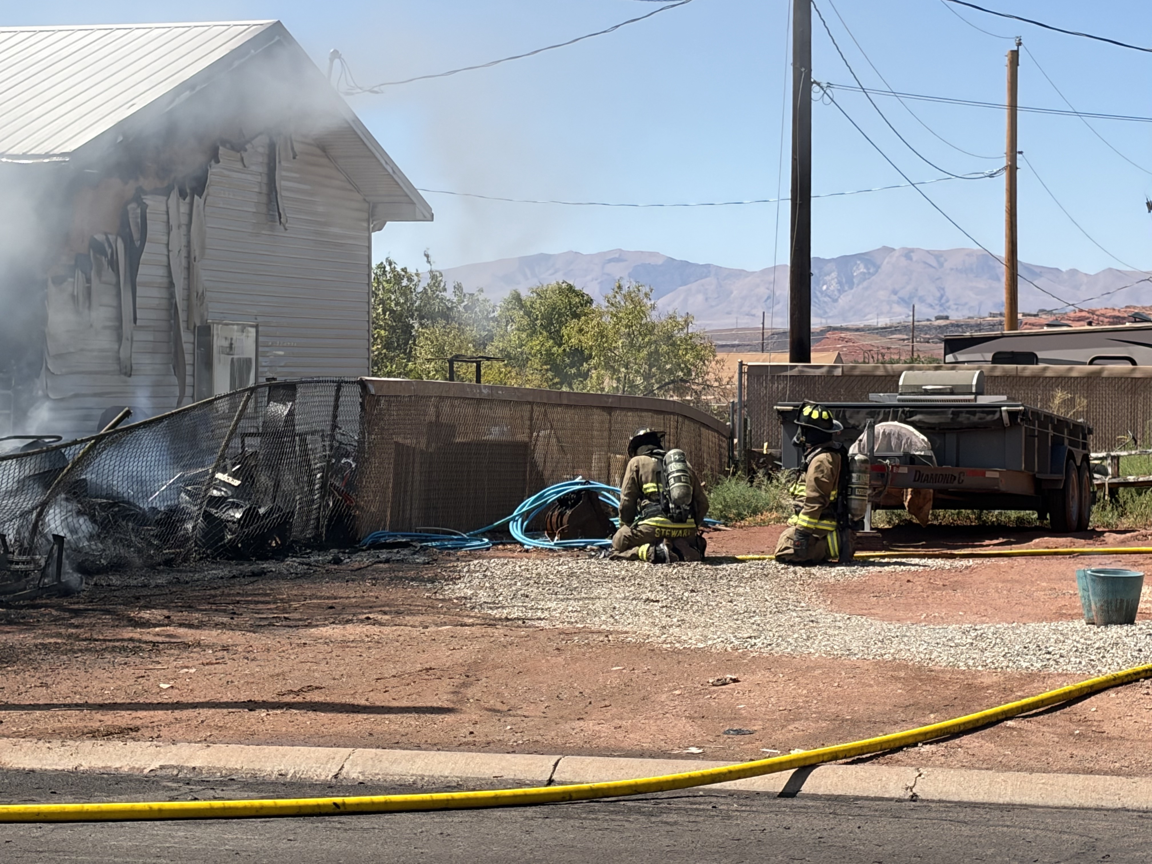 Fire in Washington County burns multiple homes, kills 1 pet
