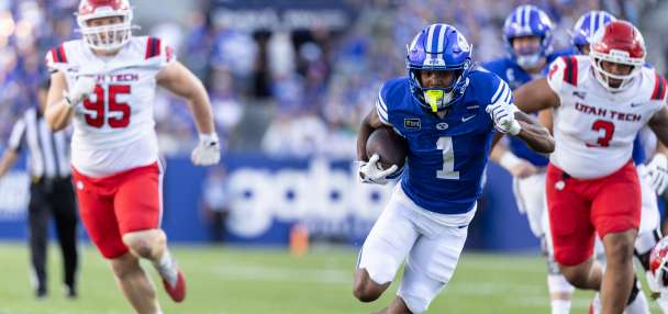 Legend of Glasker: No. 14 BYU rolls by Utah Tech in season opener