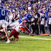 Legend Glasker made name for himself in BYU's season-opening win. But don't forget his Lehi teammate, either