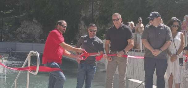 Lava Hot Springs celebrates grand opening of newly renovated hottest pool