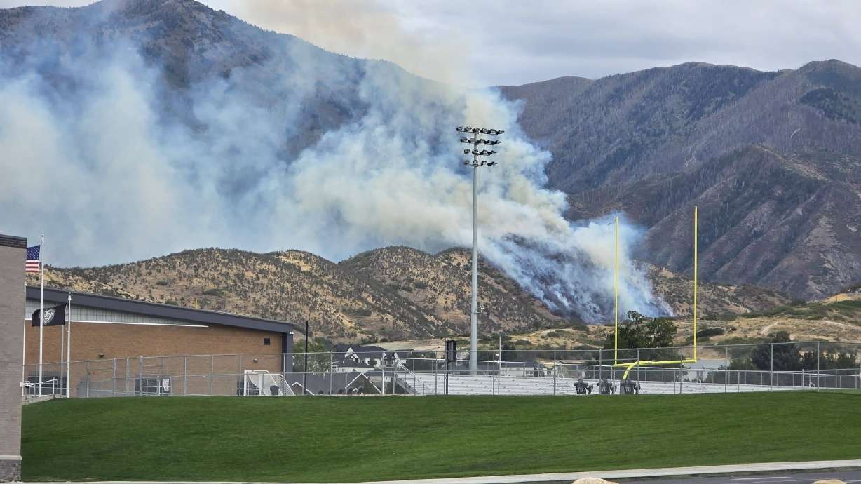 A fire in Payson threatened structures nearby on Sunday. As of Monday morning, it was 60% contained.