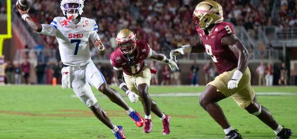 No. 19 SMU beats Florida State 27-24 on Nick Reed's late field goal