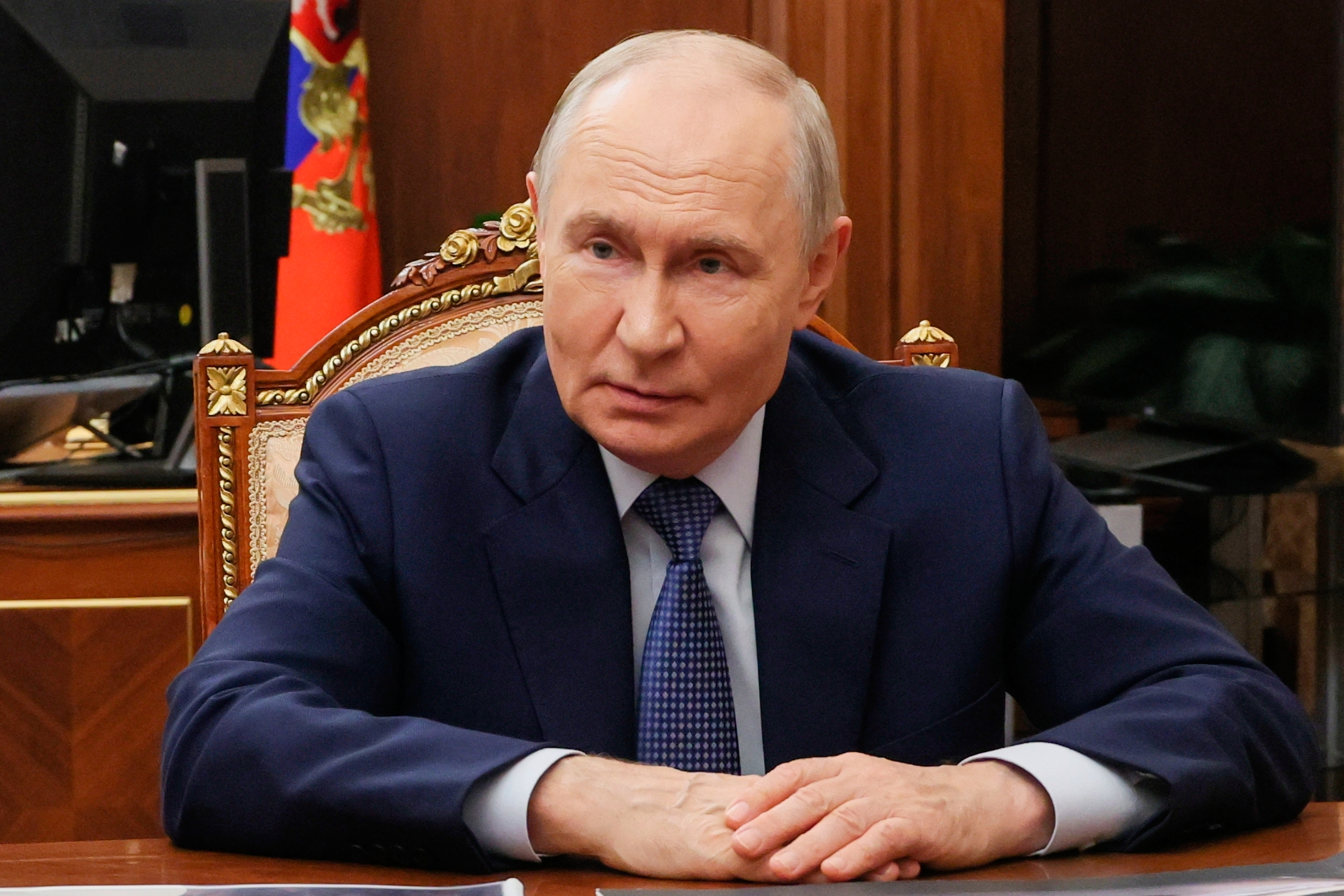 Putin assures Trump that Moscow doesn't have aggressive plans toward Europe, Kremlin says