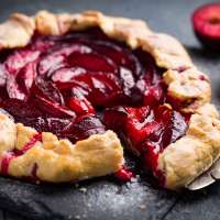 The plum galette any beginner can make that looks like it belongs in a bakery window