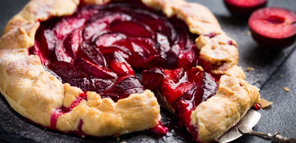 The plum galette any beginner can make that looks like it belongs in a bakery window