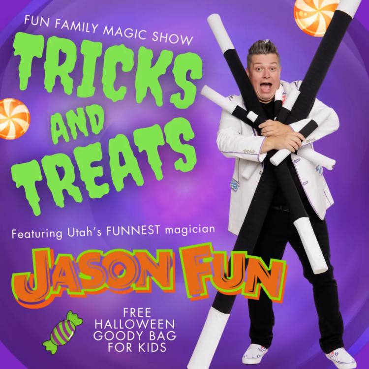 TRICKS & TREATS featuring magician Jason Fun