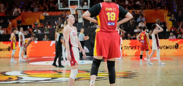 Zhang Ziyu towers in her World Cup debut as 7-foot-3 sensation hopes to get China to quarterfinals