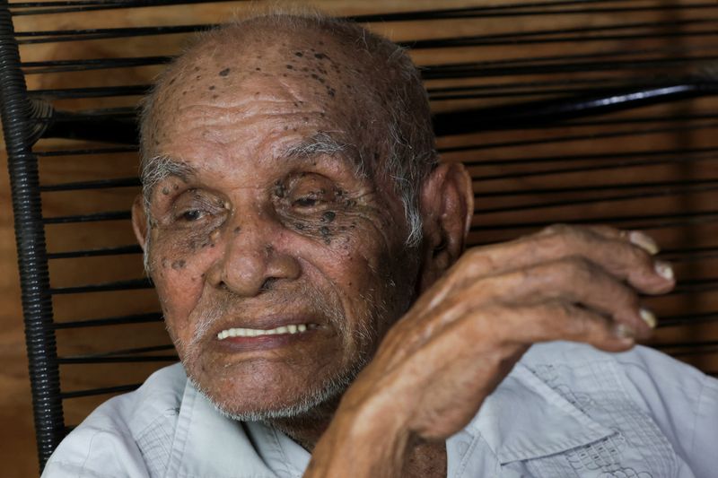 Jose Flores, a former farmer whose family says he is 119 years old and could be recognized as the world's oldest living man, pending verification of his birth date, sits at his home in Sardinal, Costa Rica, September 5, 2026.