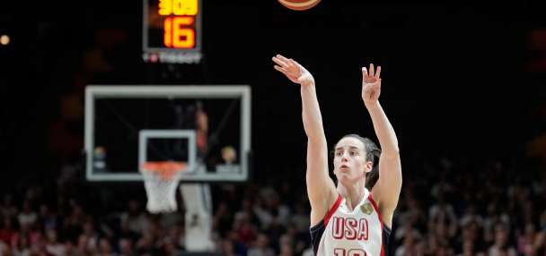 Caitlin Clark's experience at the women's World Cup has been a 'pinch-me moment' for the WNBA star