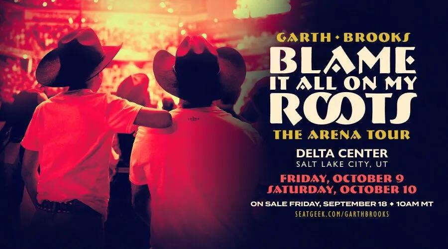 Garth Brooks – Blame It All On My Roots Arena Tour