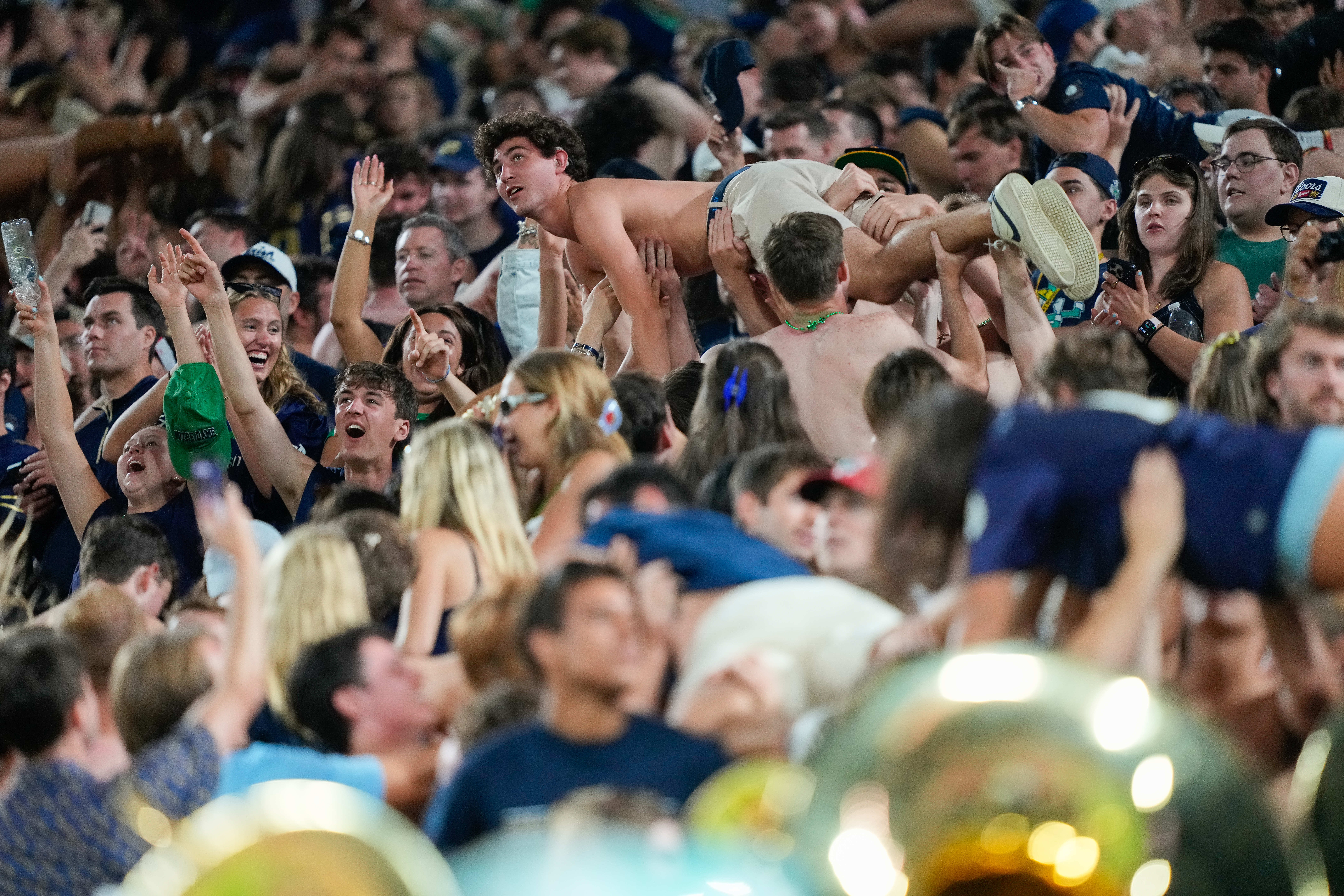 No. 3 Notre Dame tries to avoid another early season stumble in home opener against Rice