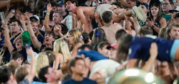 No. 3 Notre Dame tries to avoid another early season stumble in home opener against Rice