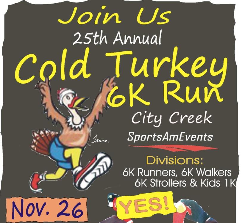 2026 Cold Turkey Run 6K​​ & Kids 1K