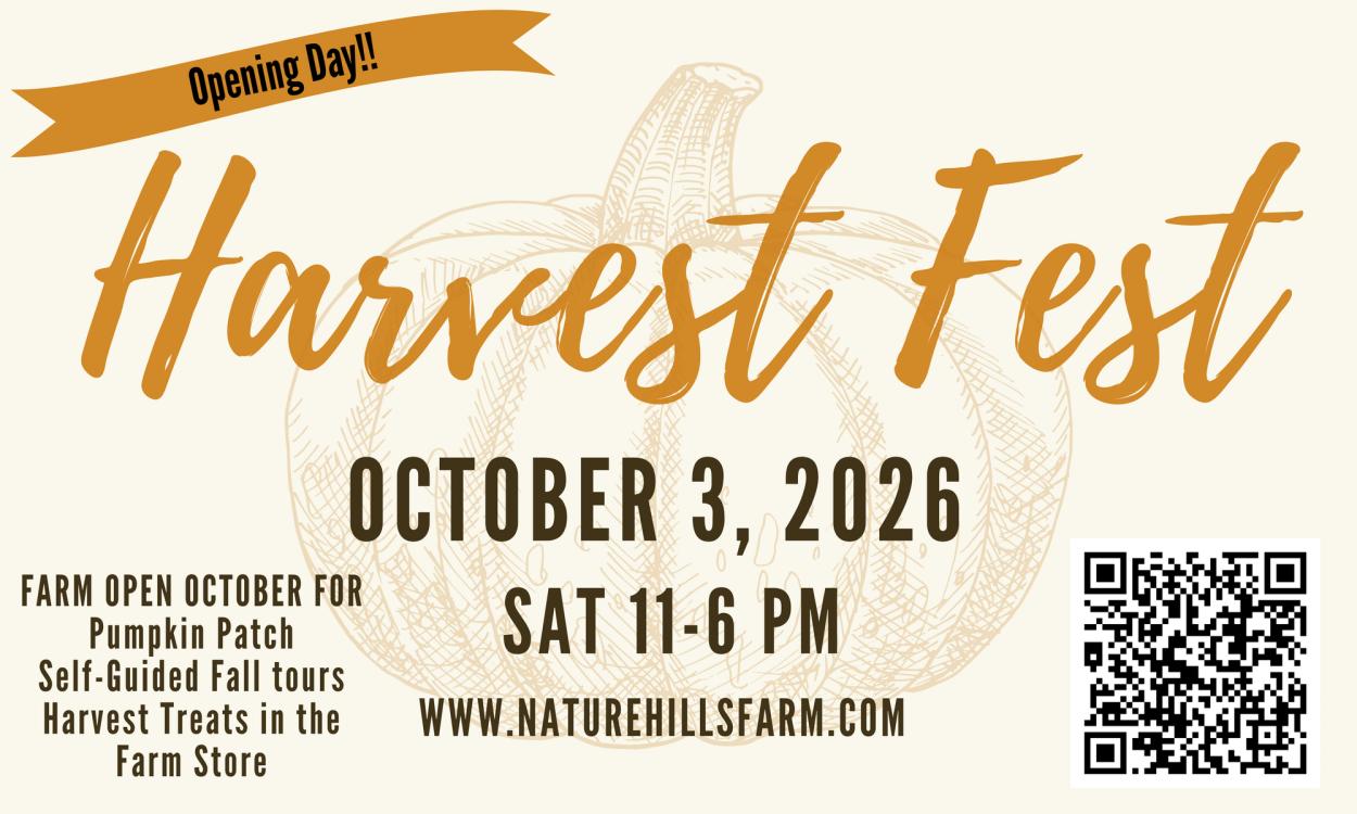 Nature Hills Farm Harvest Fest 2026