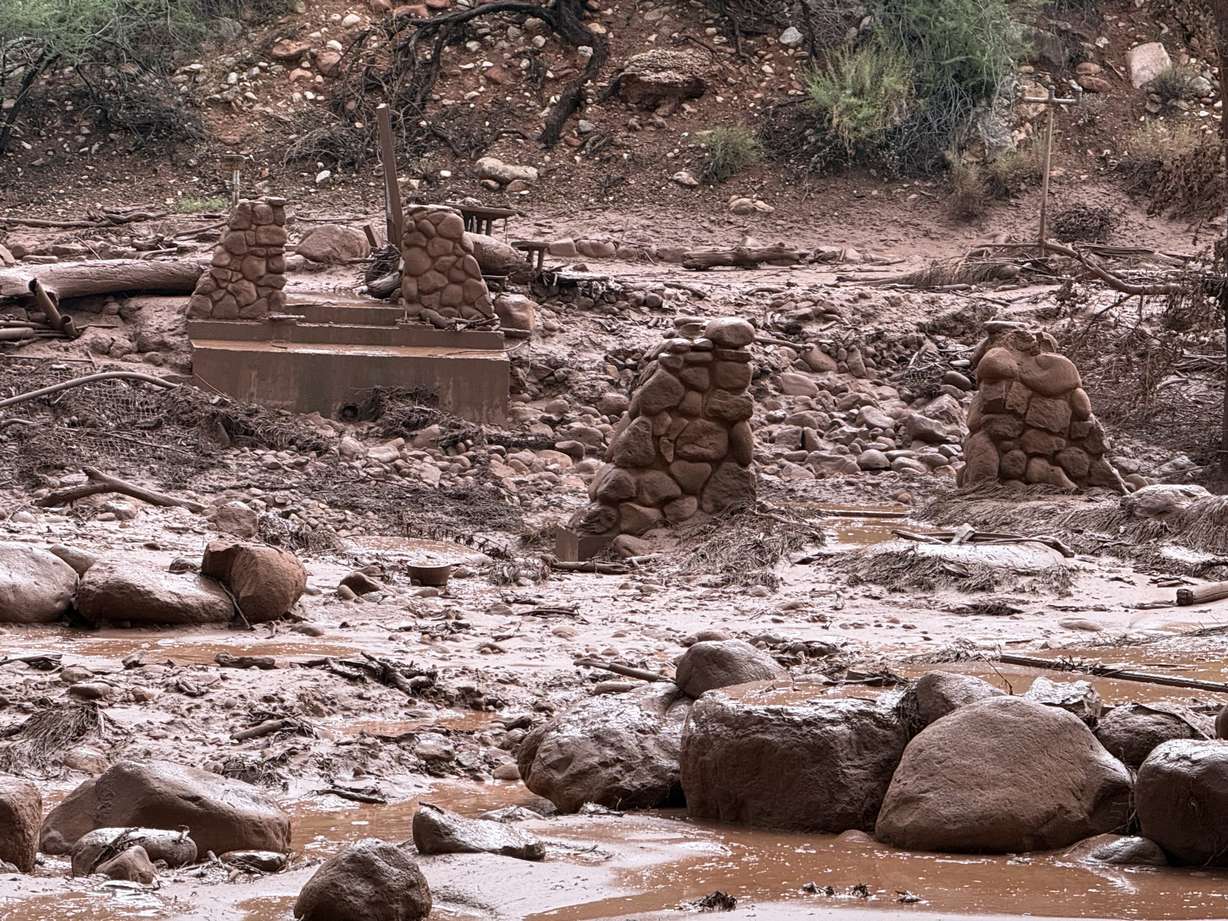 Flooding at Grand Canyon.