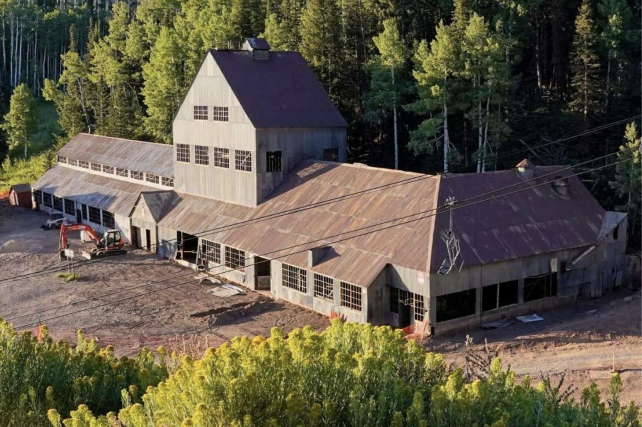 The Silver King Coalition Mine Headframe was recently restored by the Park City Museum. It is one of 24 historical sites on the Park City Historic Mine Route, a 7-mile biking and hiking trail.
