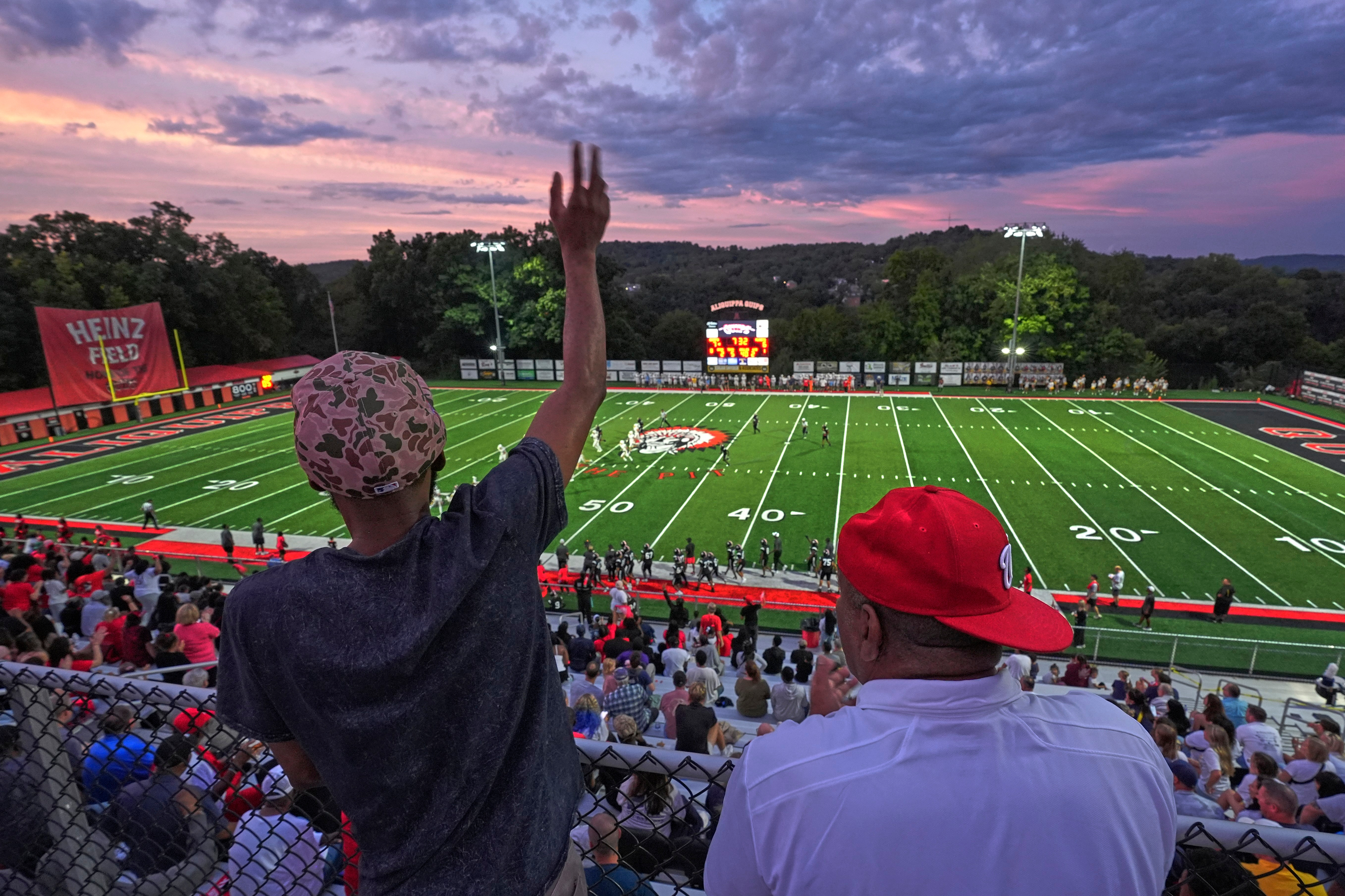 Across the US, 'Friday night lights' provide a sense of community — and, for some, a way out