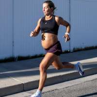 9-month-pregnant Utah mom aims to run mile in under 5 minutes