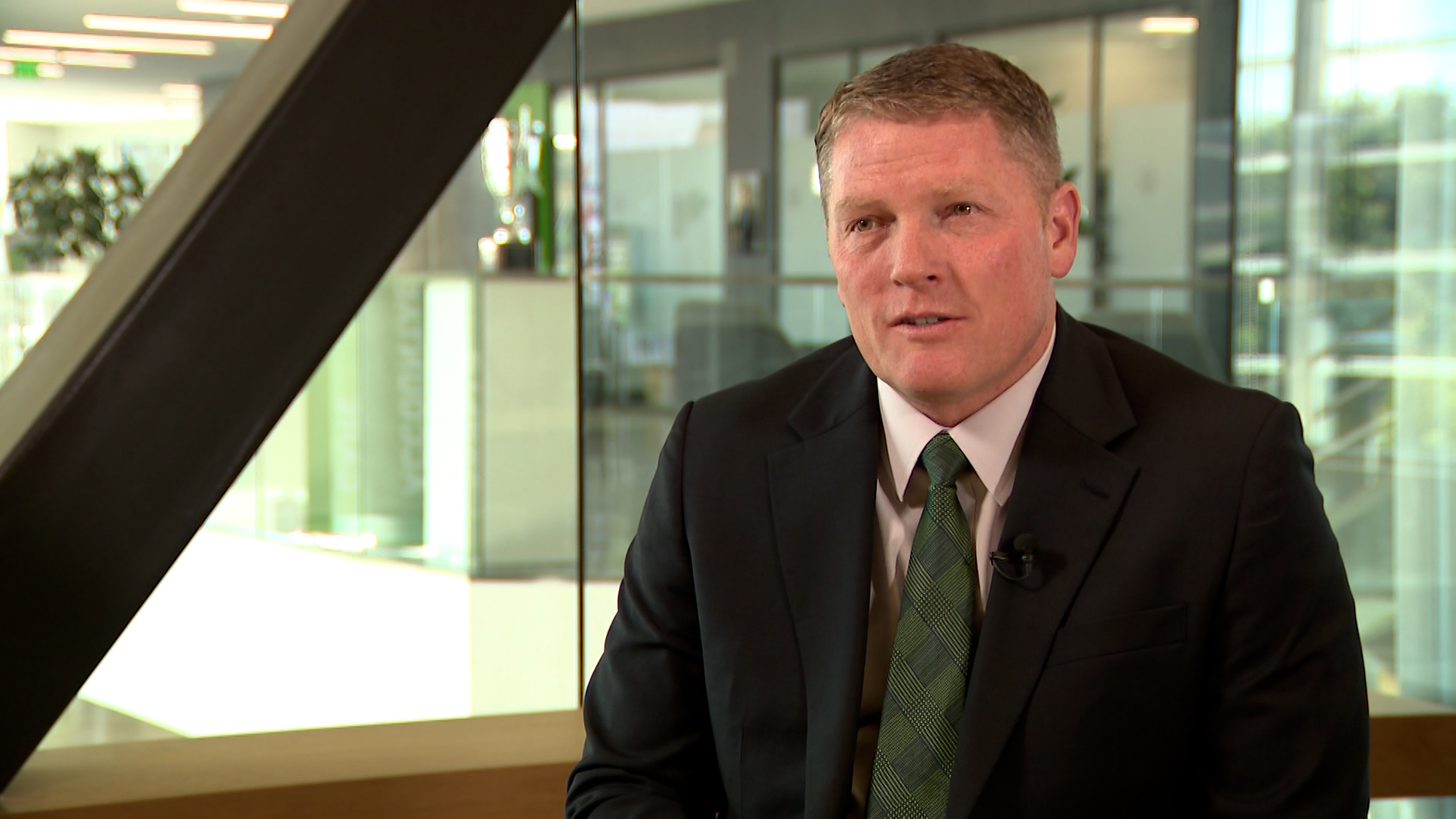 Jon Anderson, Utah Valley University president, speaks with KSL on Sept. 2.
