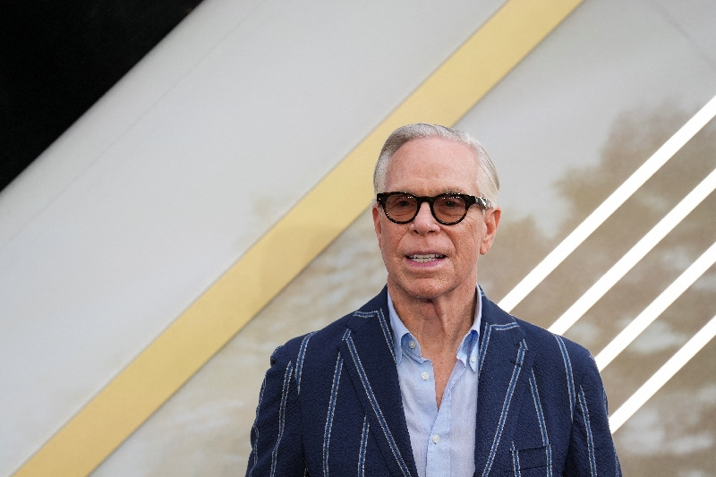 Designer Tommy Hilfiger attends the "F1: The Movie" European premiere in London, Britain, June 23, 2025.