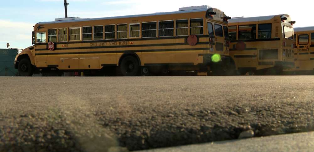 2 special needs students abandoned on school bus in Tooele