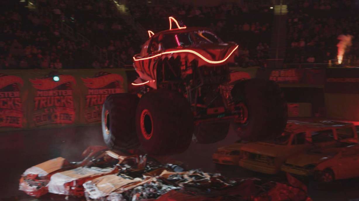 Get ready to rev your engines! Some serious horsepower is taking over the arena this weekend with massive trucks, huge jumps and jaw-dropping stunts.