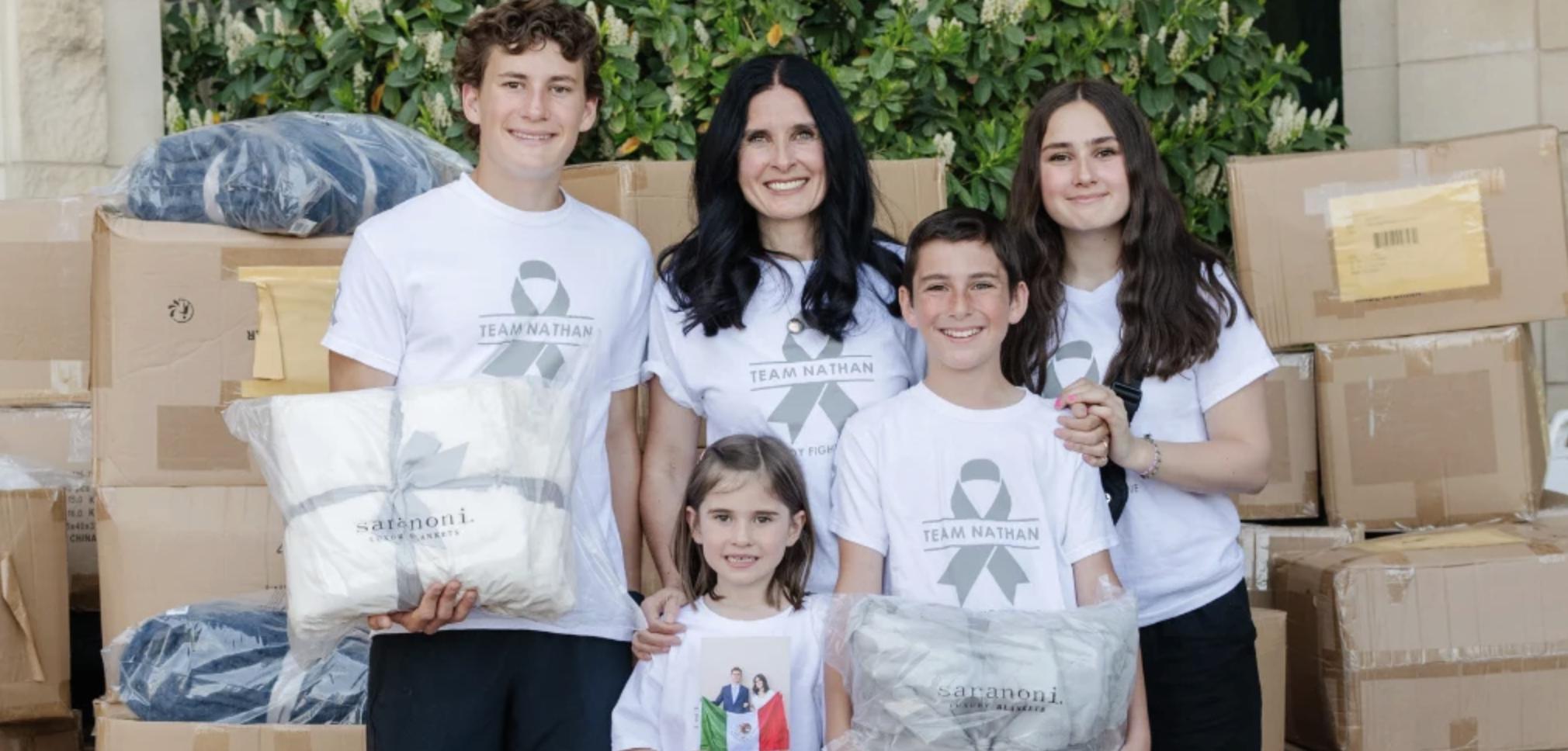 'A blanket says it all': How a Logan family built a blanket business based on love