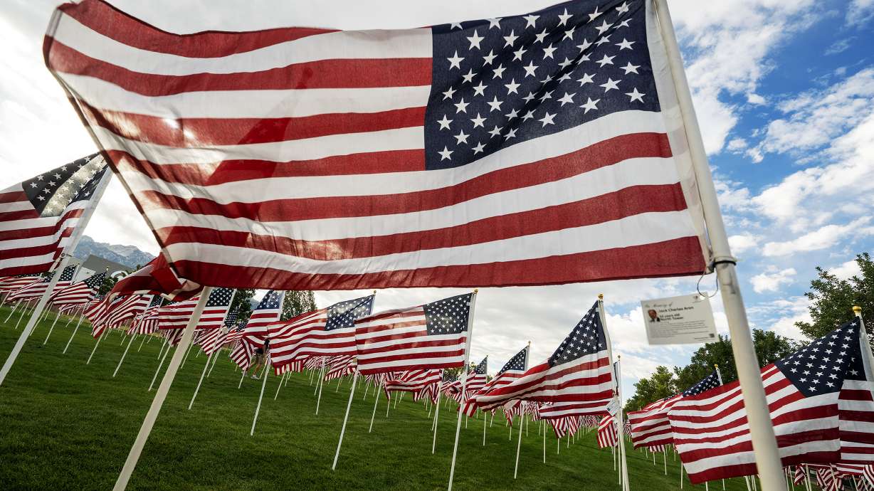 Sandy holds its annual 9/11 ceremony at the Healing Field on Friday. Utahns who responded to Ground Zero are sharing their firsthand memories.