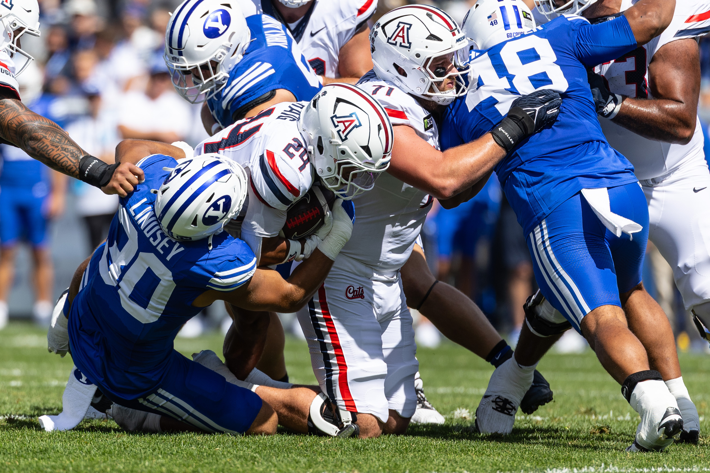 No. 15 BYU pitches 2nd-half shutout in Big 12-opening win over Arizona