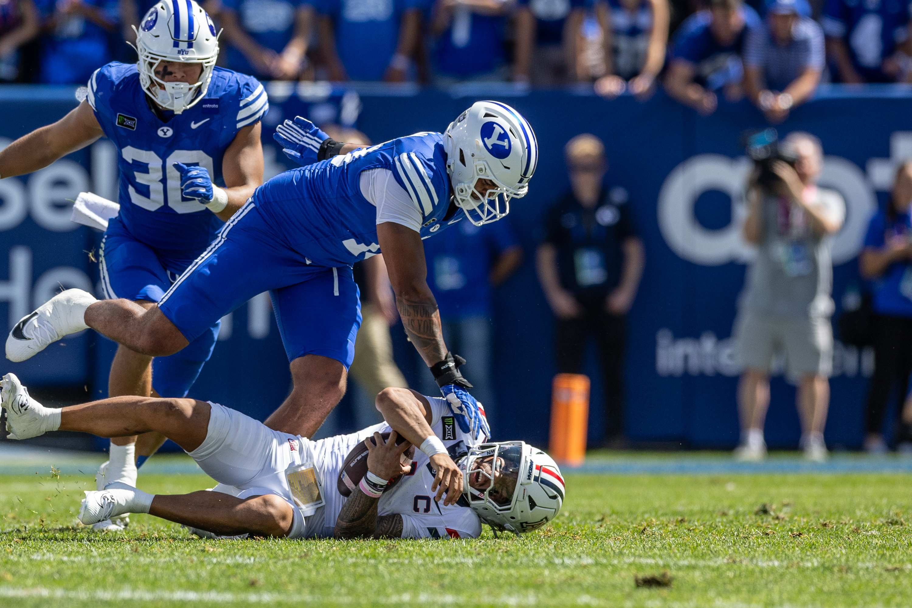 No. 15 BYU pitches 2nd-half shutout in Big 12-opening win over Arizona