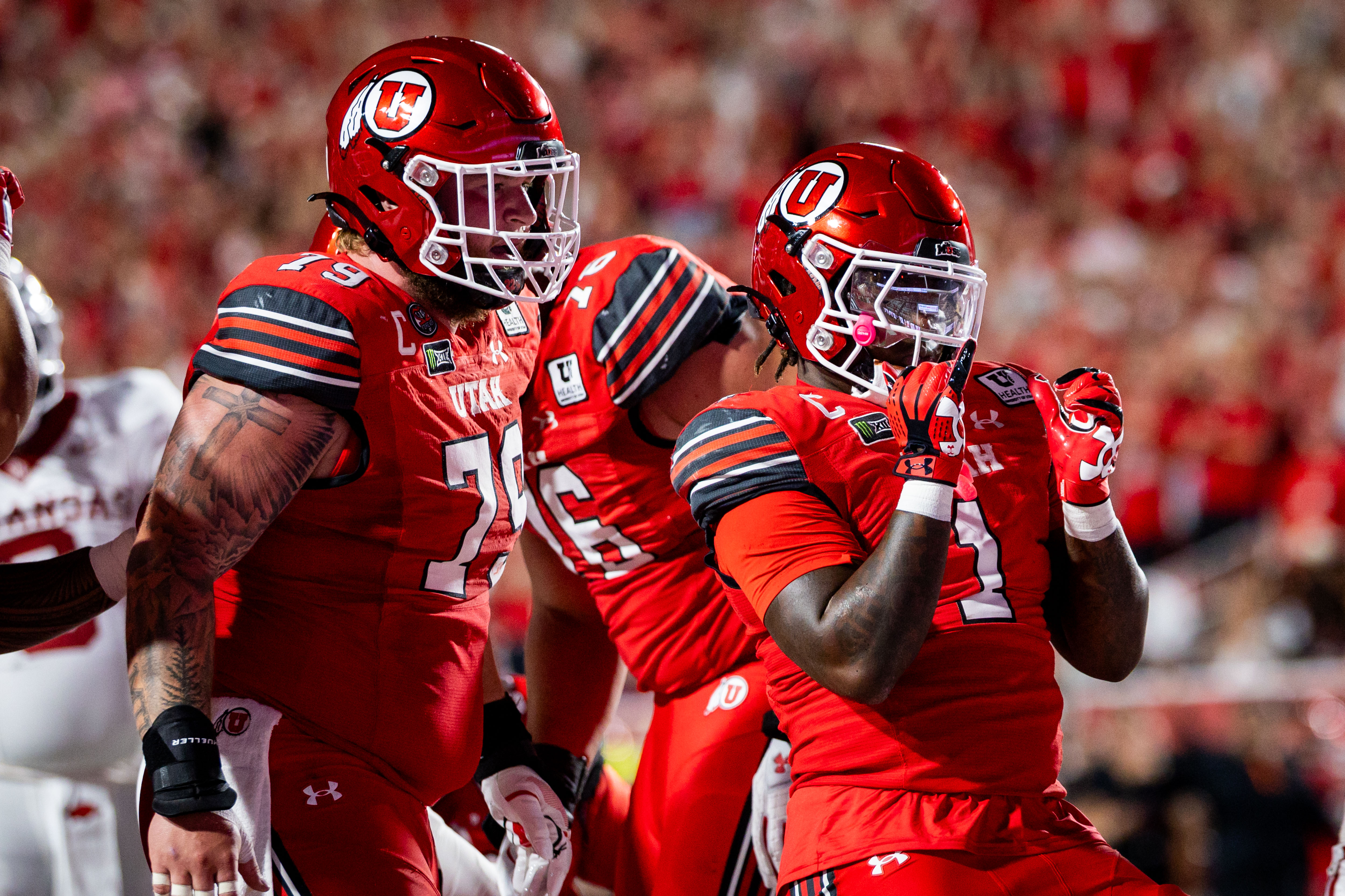 No. 20 Utah's offense shines in blowout home win over Arkansas
