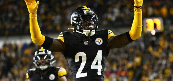 Steelers CB Joey Porter Jr. inactive for opener versus Falcons as back issues, contract talks linger