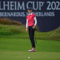 Team captain Angela Stanford rues missed putts by Americans and slow greens at the Solheim Cup