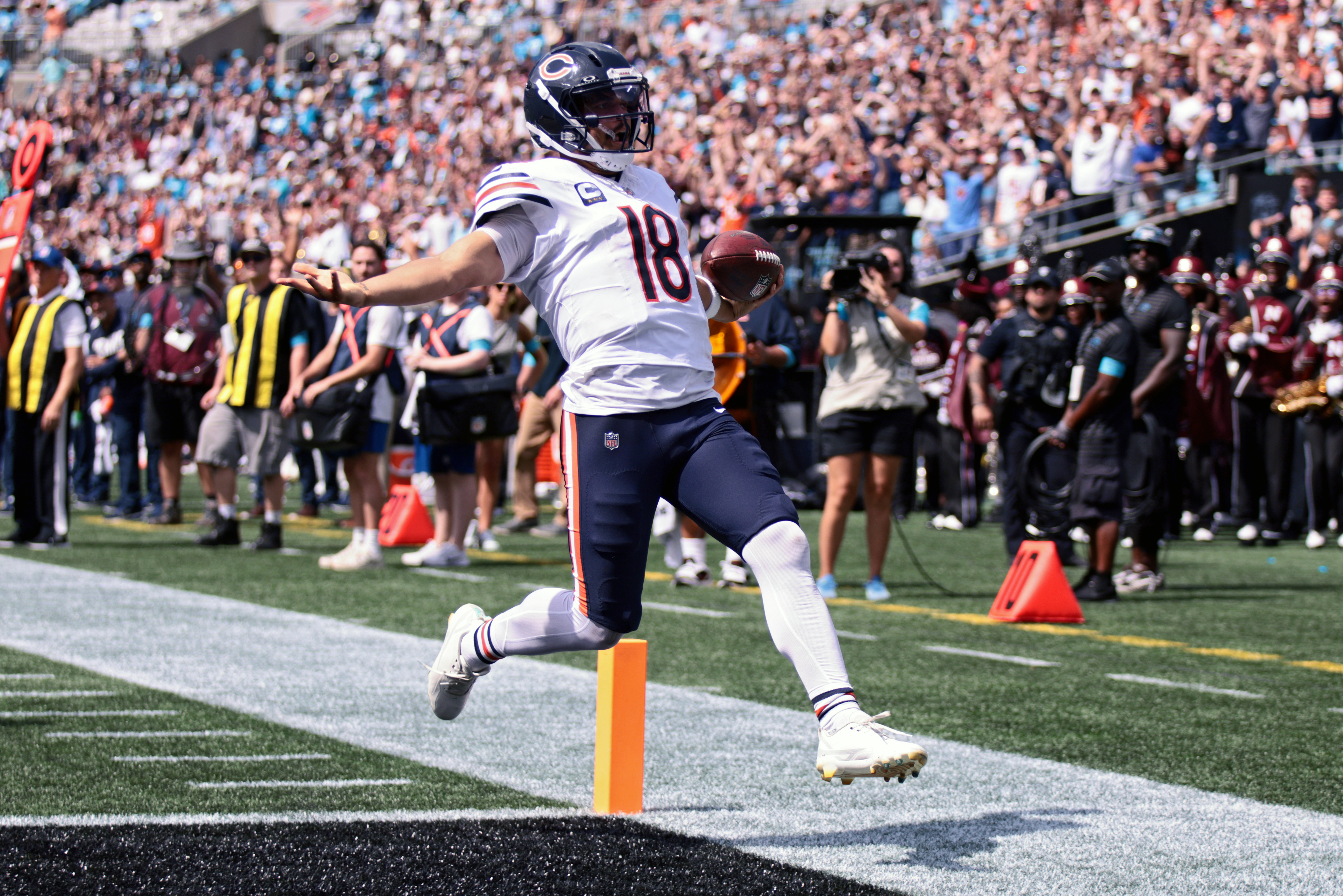 Caleb Williams and Bears trounce Panthers 59-37 in highest-scoring season opener in NFL history