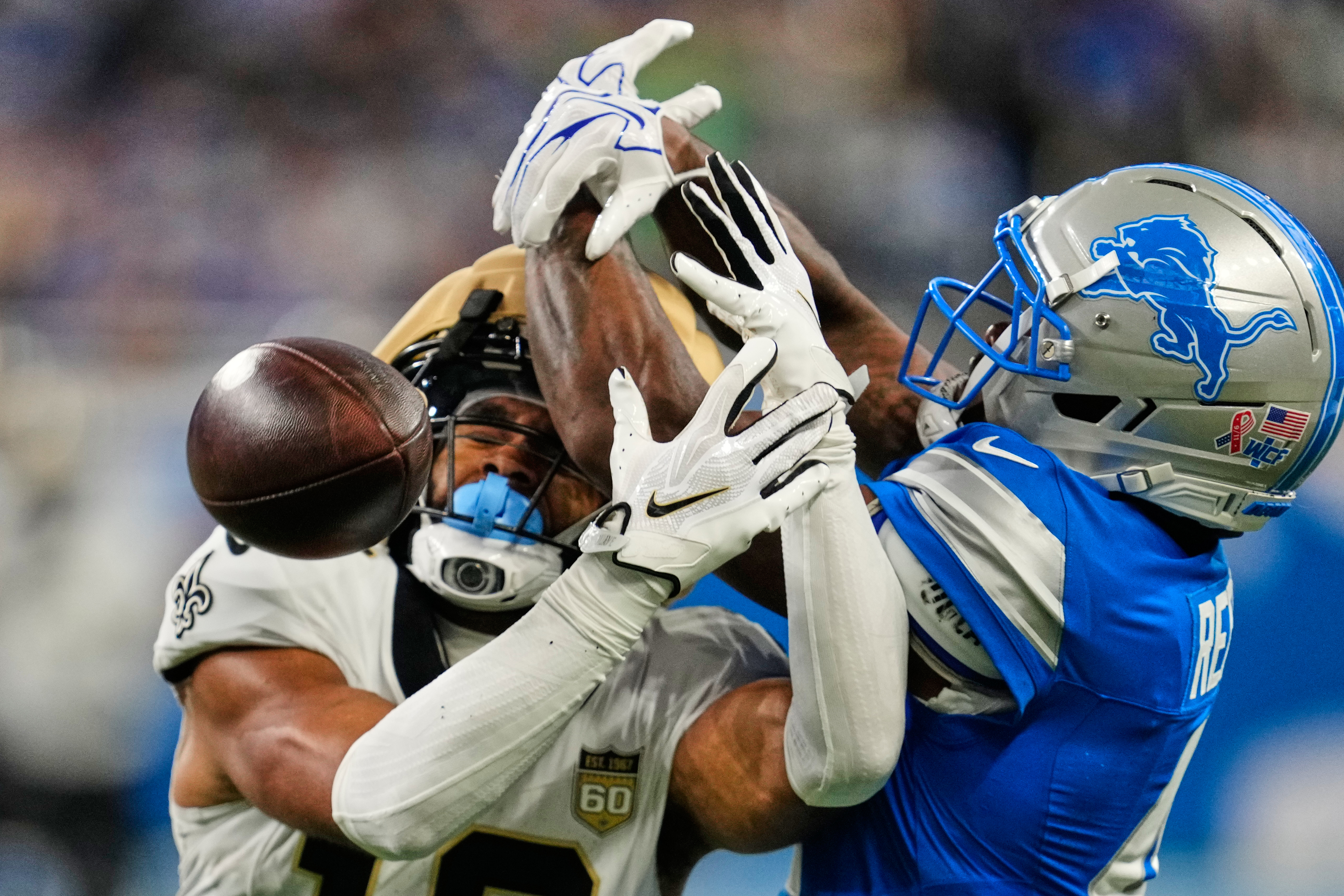 Lions escape with 31-30 win over Saints in OT after Kellen Moore chooses to go for 2 and the win