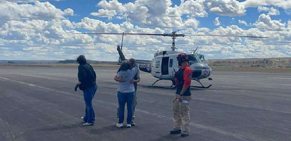 Idaho Falls man and his dog rescued after weeklong search in Wyoming mountains