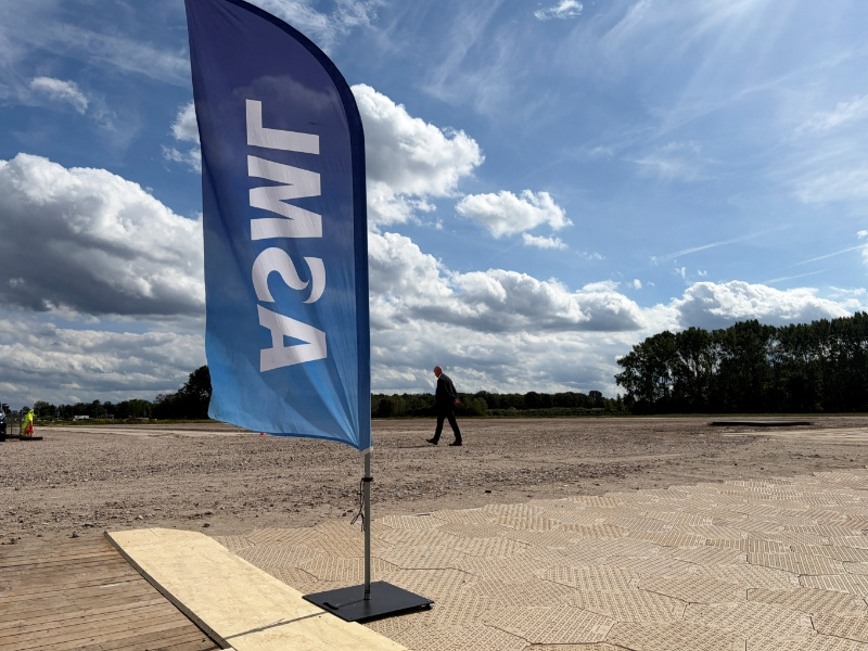 A major new ASML production site, which will eventually add space for up to 20,000 workers and include offices, a logistics hub and manufacturing facilities in Eindhoven, Netherlands September 8, 2026. Picture taken with a mobile phone.