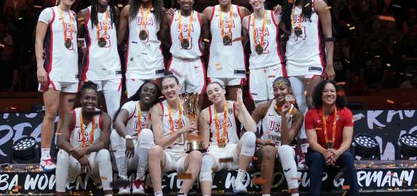 US women show some vulnerability ahead of LA Games capturing 5th straight World Cup basketball title