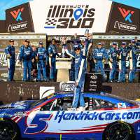 Kyle Larson surges to second in NASCAR postseason Chase heading to Bristol track he's dominated