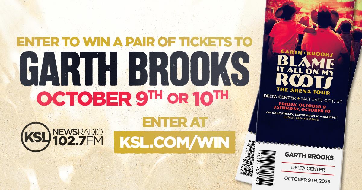 Win a pair of tickets to Garth Brooks!