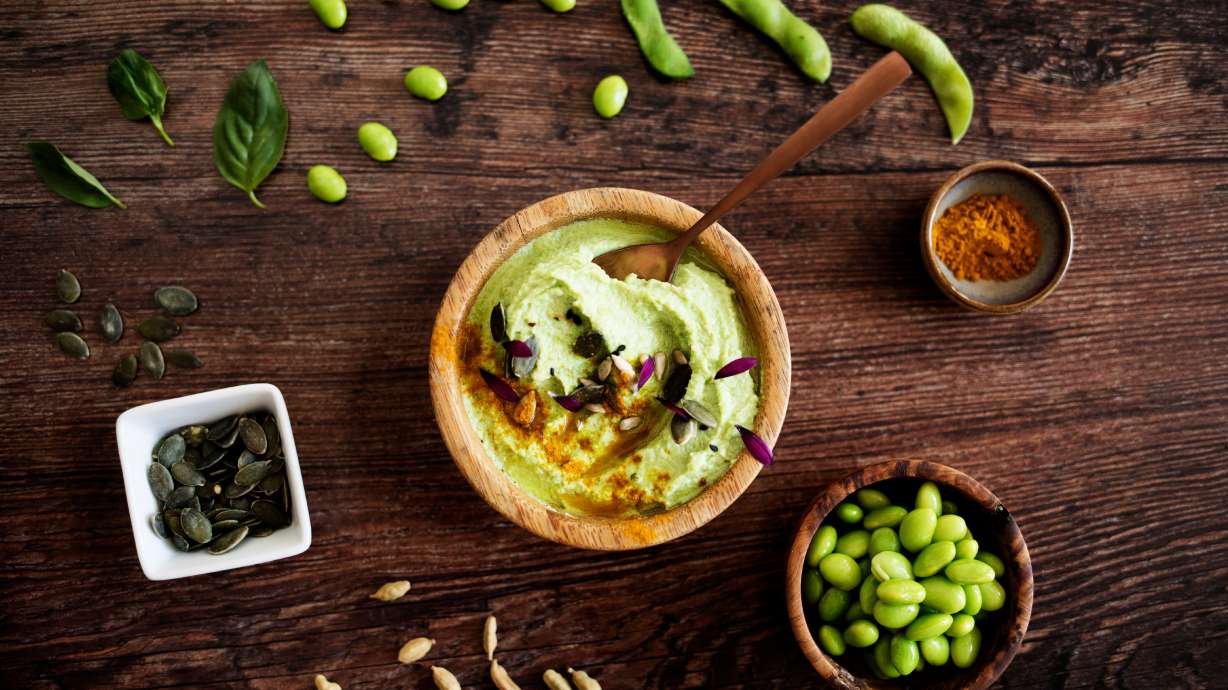 Guac is a game day favorite, but this recipe is different. Think of it like Asian-styled guacamole.