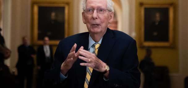 Sen. Mitch McConnell returns to the Senate after 3-month health-related absence